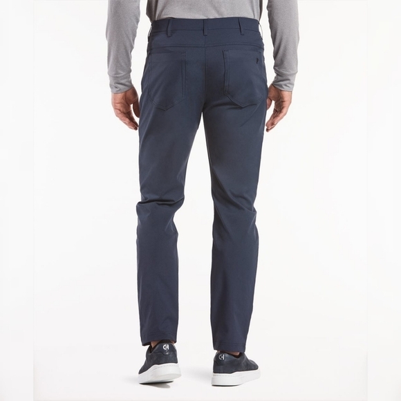 Public Rec Pants Mens 42 X 32 Navy Blue Workday Chinos Straight Leg NEW - Picture 1 of 12